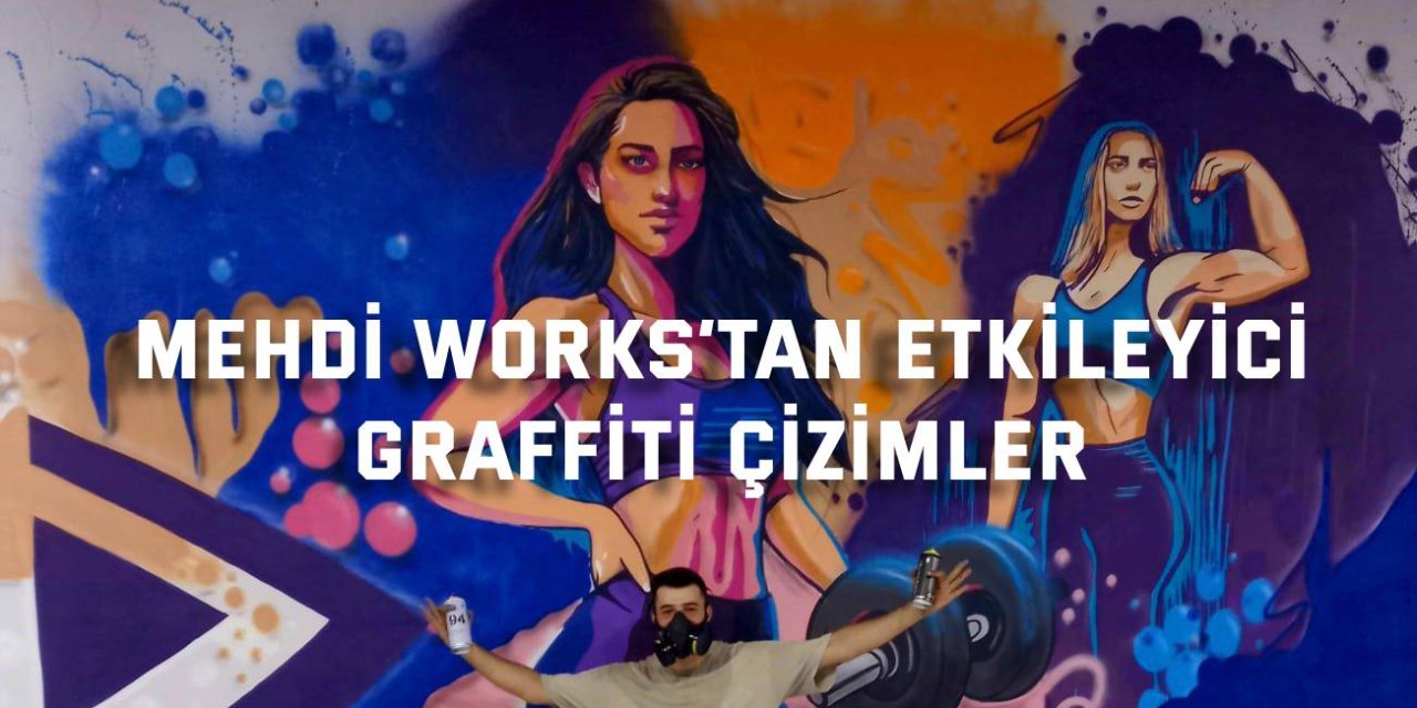 Mehdi Works’tan  etkileyici graffiti çizimler