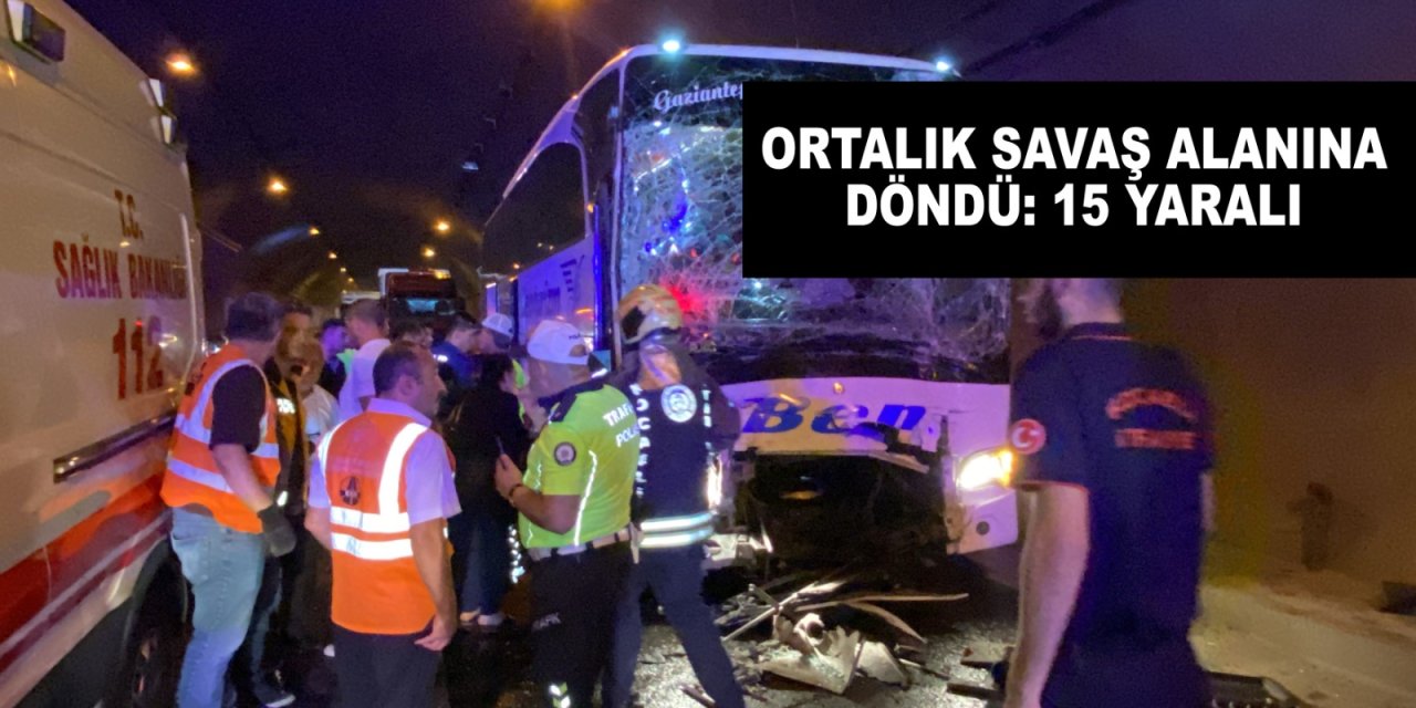 Ortalık savaş alanına döndü: 15 yaralı