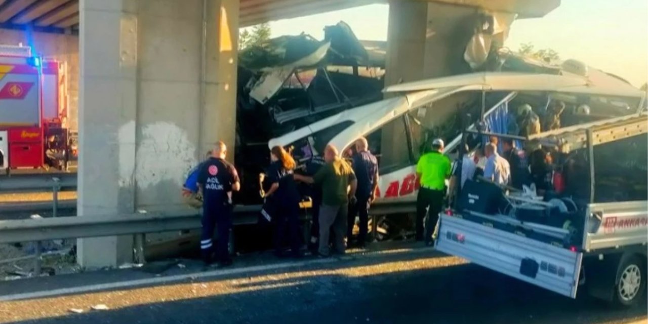 Ankara'da feci kaza! Çok sayıda ölü ve yaralı var