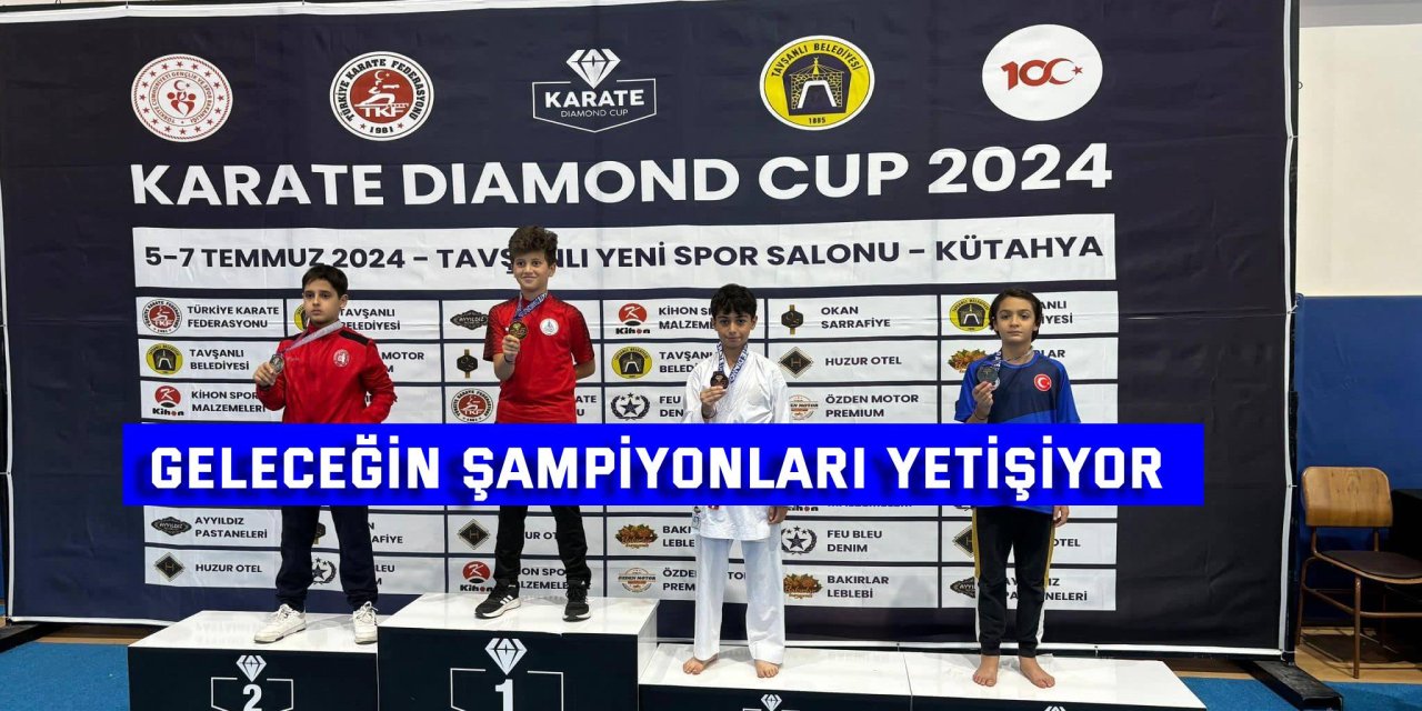 Geleceğin şampiyonları yetişiyor