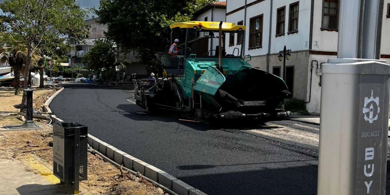 Değirmendere’de üstyapı yenilendi