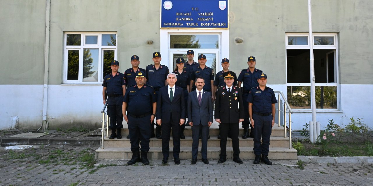 Aktaş’tan Cezaevi Jandarma  Tabur Komutanlığına Ziyaret