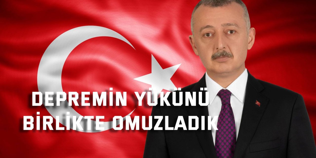 Depremin yükünü birlikte omuzladık