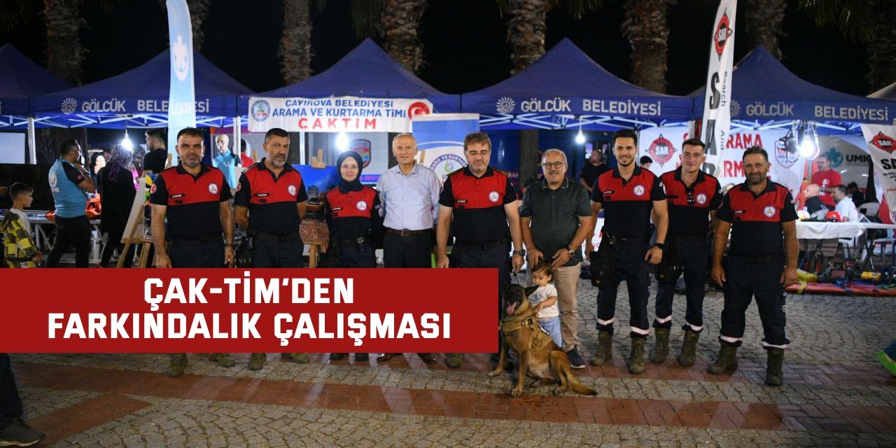 ÇAK-TİM’den farkındalık çalışması