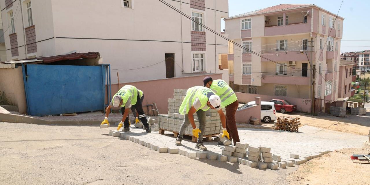 Mahallelerde üstyapı çalışmaları