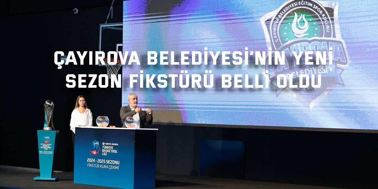 Çayırova Belediyesi’nin yeni sezon fikstürü belli oldu