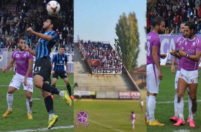 GEBZESPOR BÜYÜK FIRSAT TEPTİ: 0-0