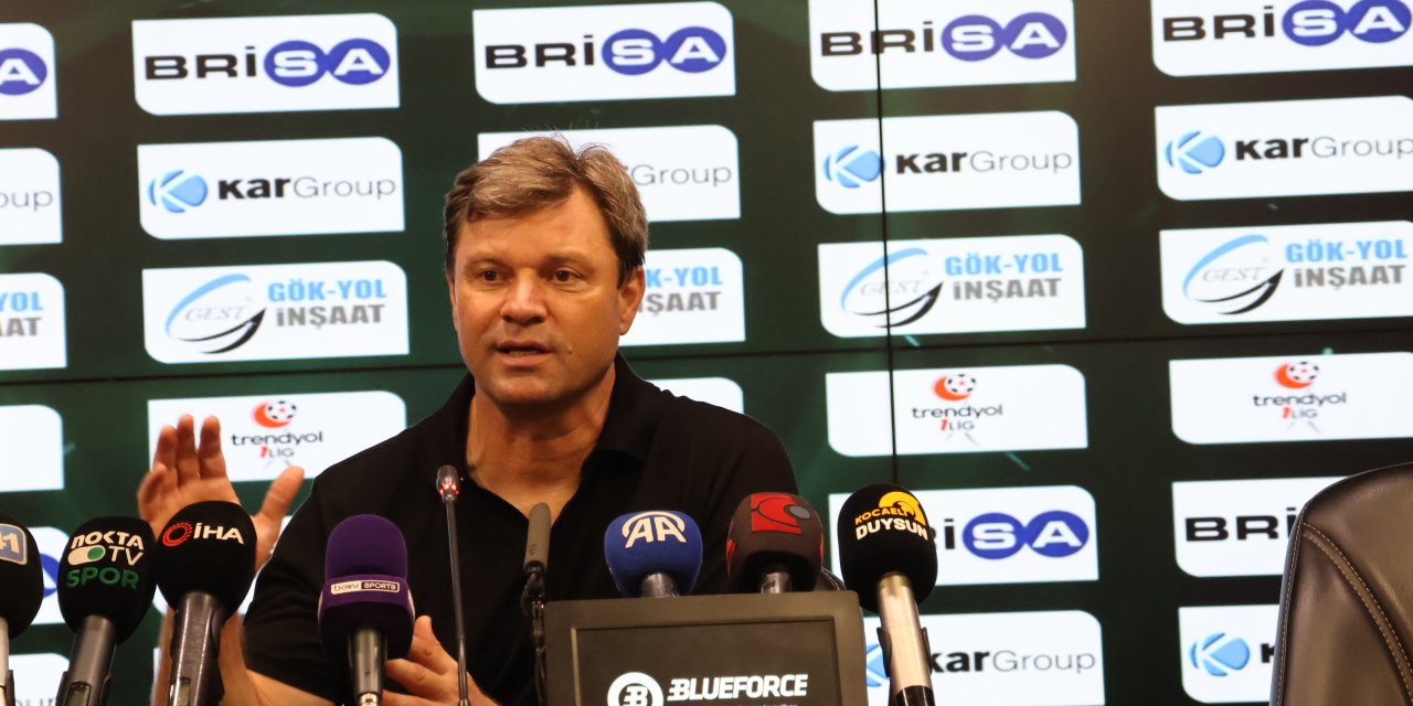 Kocaelispor - Erzurumspor FK maçının ardından