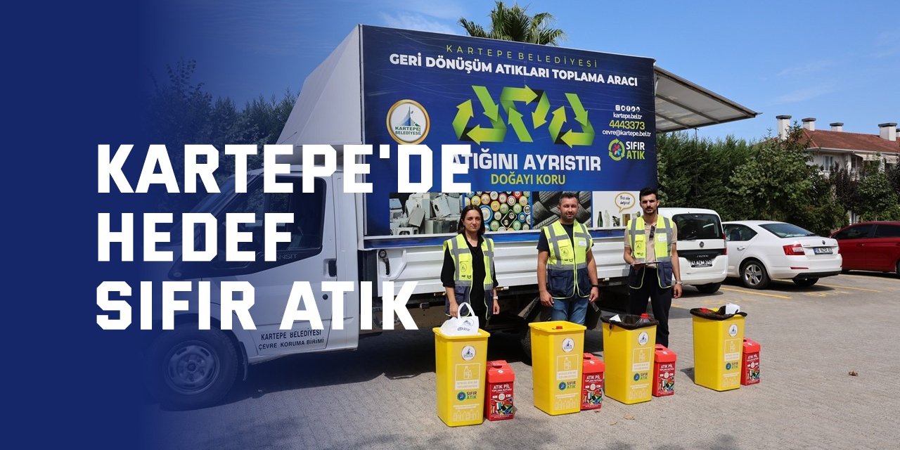 Kartepe'de hedef sıfır atık