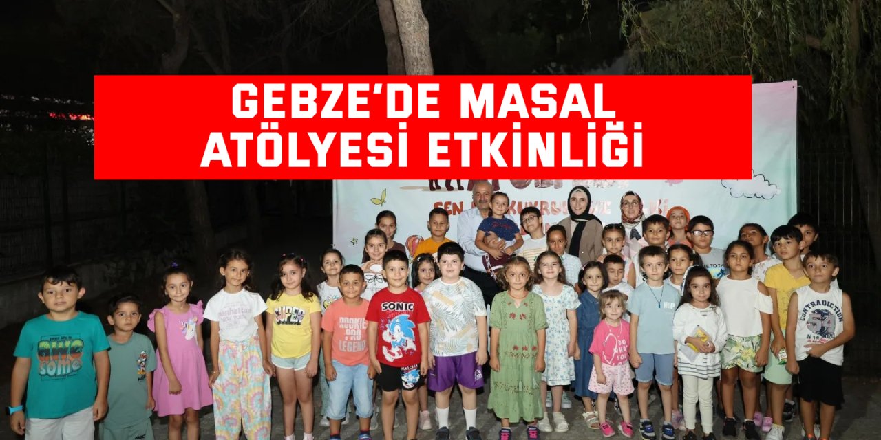 Gebze’de masal atölyesi etkinliği