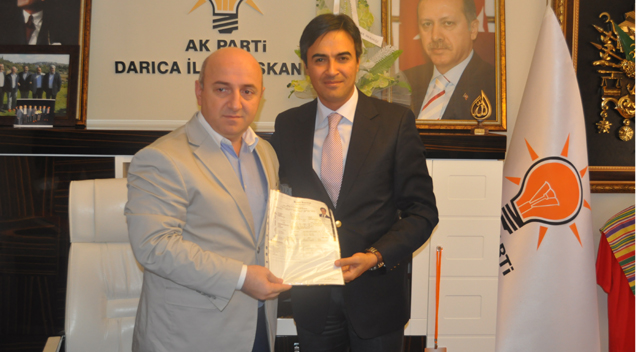 Darıca ilk başvuru Olcay Ulus'tan