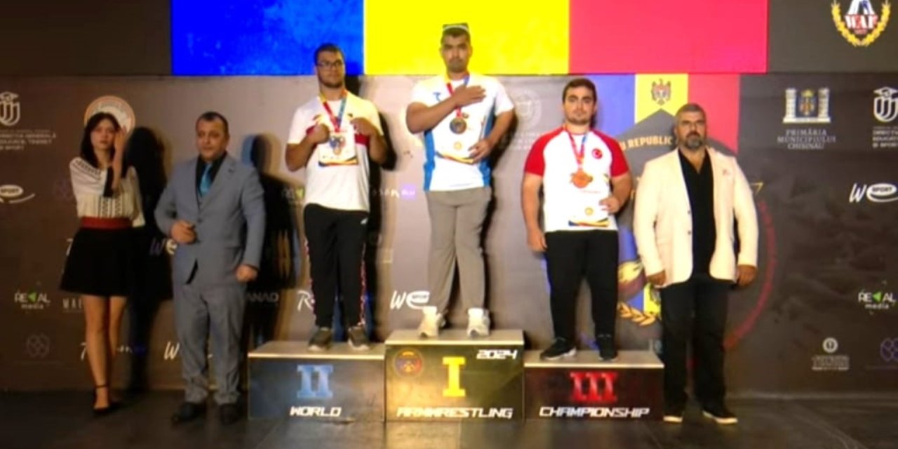 Bilek güreşçilerinden 5 madalya