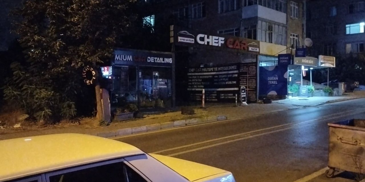 Maltepe'de iş yerine silahlı saldırı