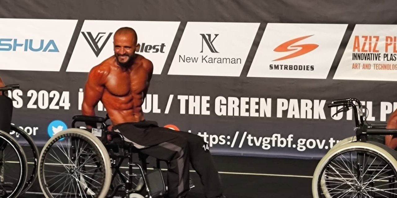 Halit Durak, Türkiye Vücut Geliştirme şampiyonu oldu