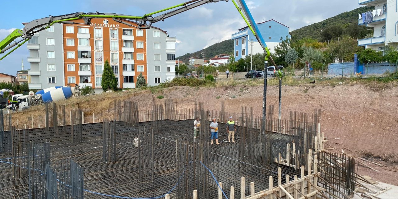 Körfez'de yeni caminin temeli atıldı