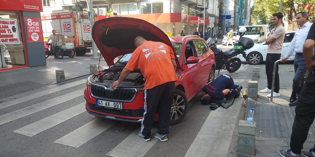 Kedi itfaiye ekiplerini seferber etti