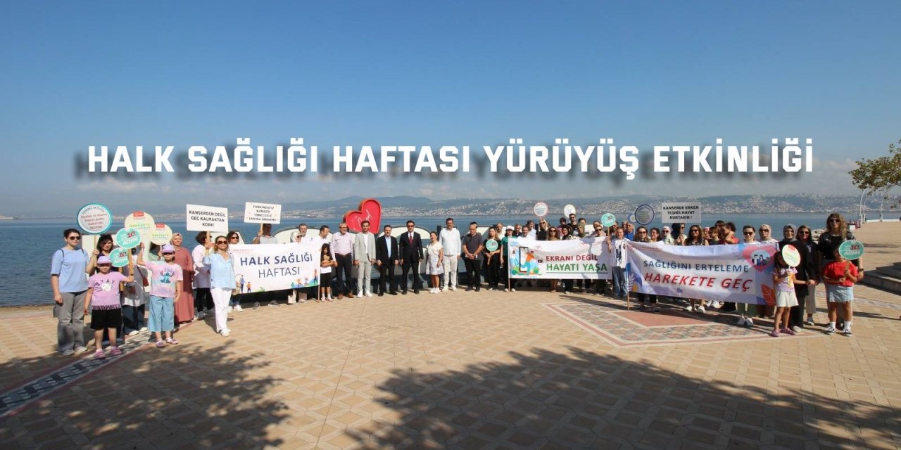 Halk Sağlığı Haftası Yürüyüş Etkinliği