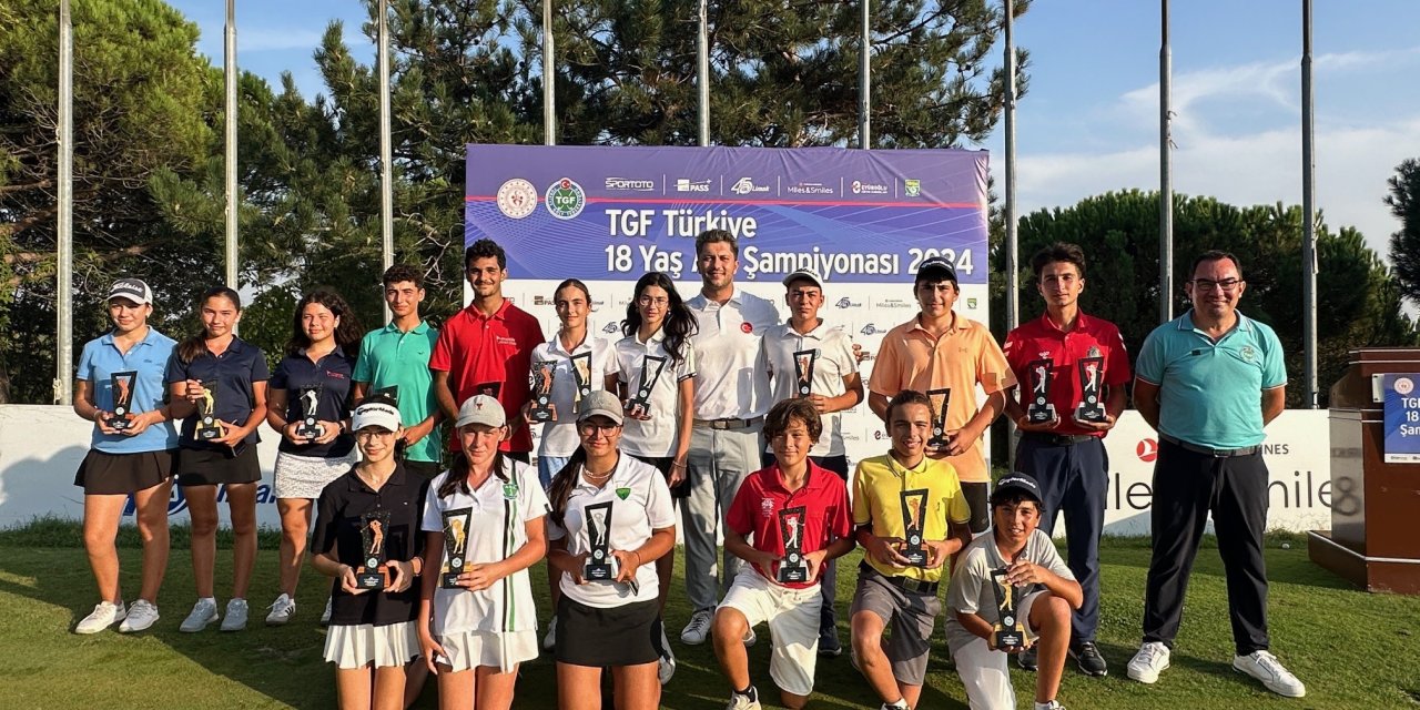2024 TGF Türkiye 18 Yaş Altı Şampiyonası sona erdi