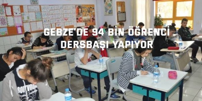 Gebze’de 94 bin öğrenci dersbaşı yapıyor