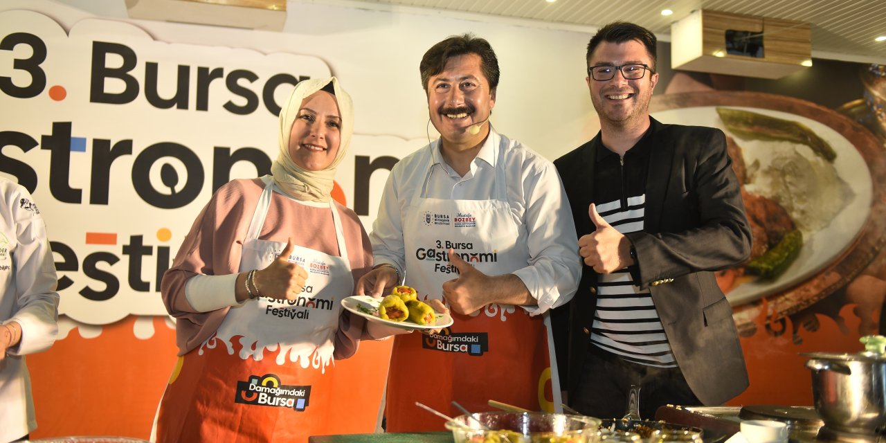 Gastronomi tırı Yenişehir'deydi...