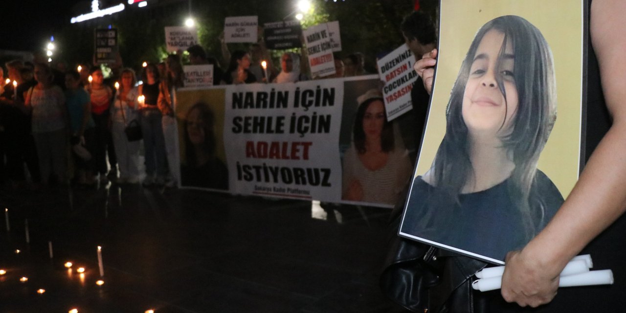 Sakarya, katledilen Narin ve Sehle için tek yürek oldu