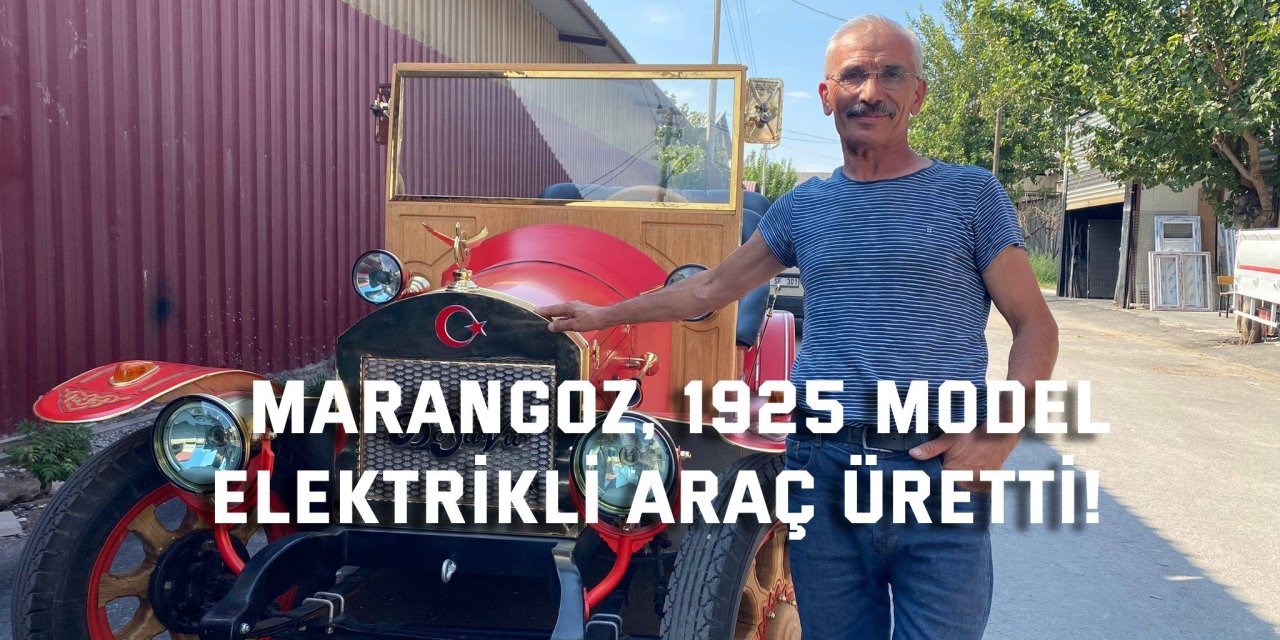 Marangoz, 1925 model   elektrikli araç üretti!