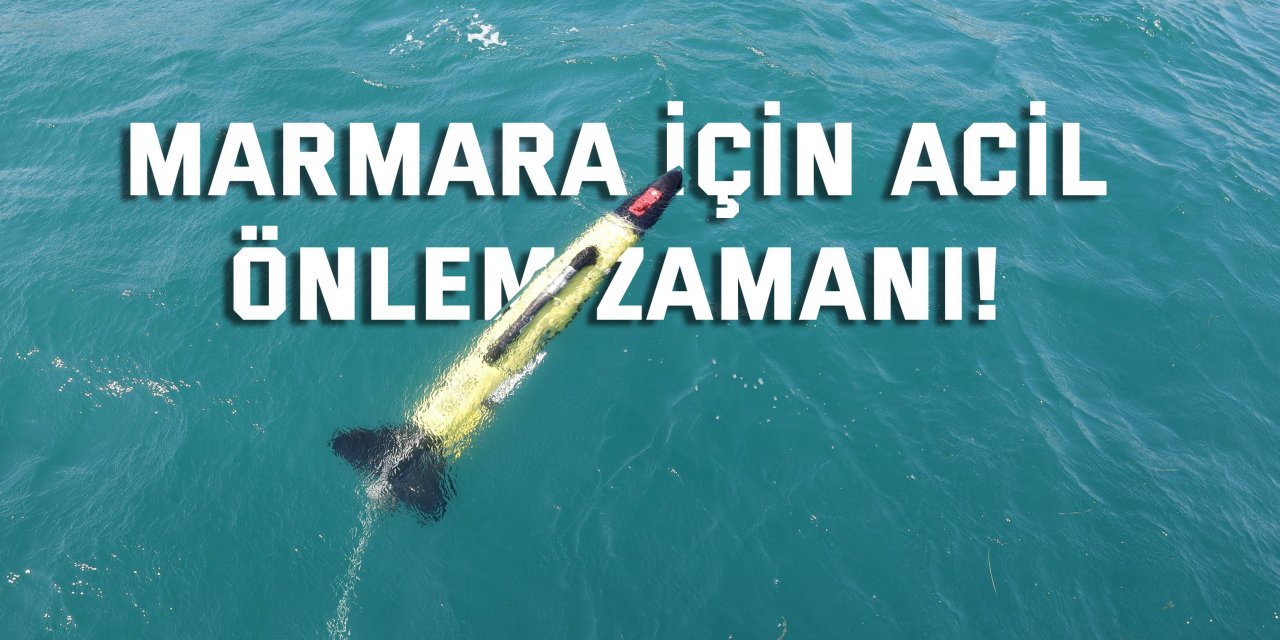 Marmara için acil  önlem zamanı!