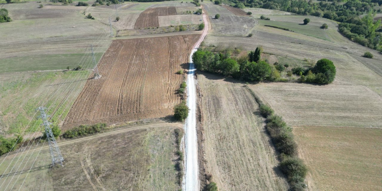 İzmit Belediyesinden yol çalışması