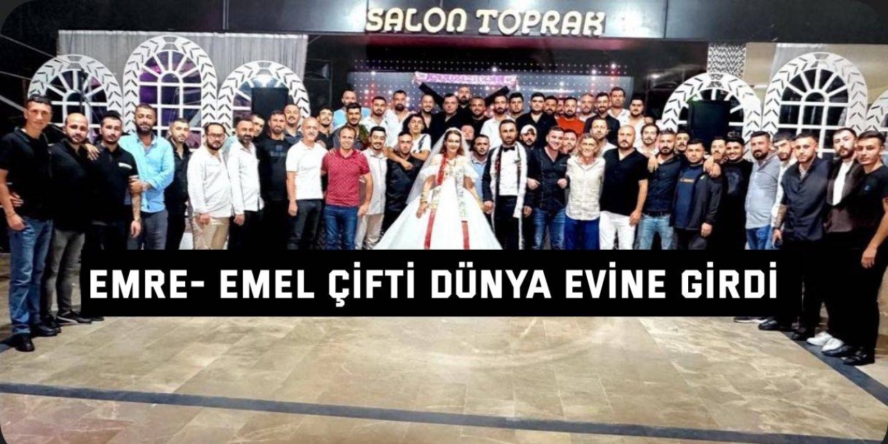 Emre- Emel Çifti Dünya Evine Girdi