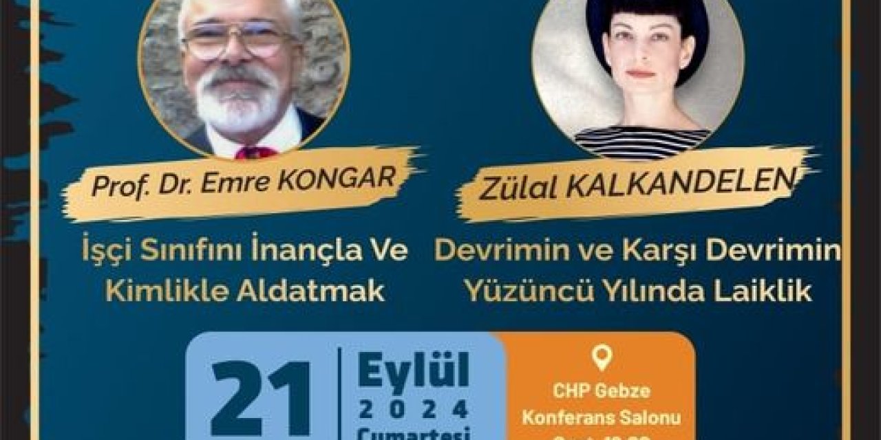 CHP Gebze’de panel var