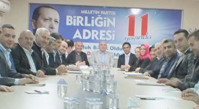 Olcay Ulus, ilçe teşkilatıyla bir araya geldi