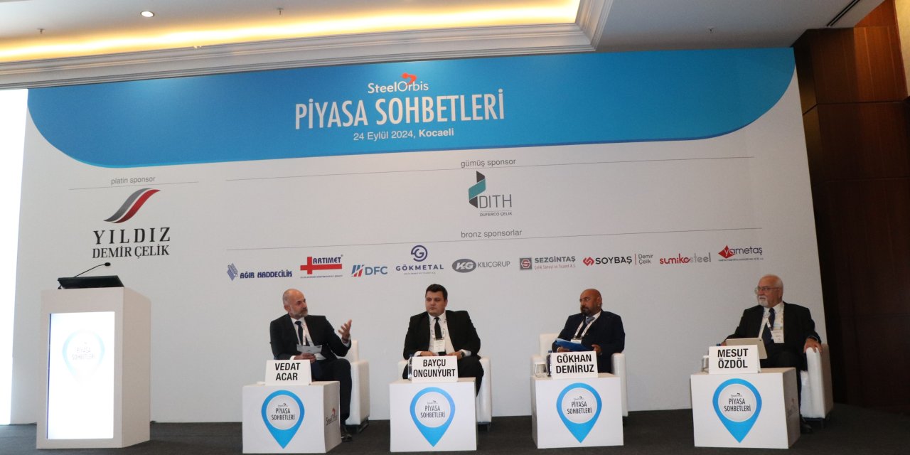 YILDIZ DEMİR ÇELİK’İN SPONSORLUĞUNDA Demir çelik sektörü, SteelOrbis etkinliğinde buluştu