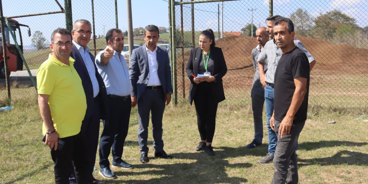 İzmit Belediyesi, köyde ihtiyaçları yerinde inceledi