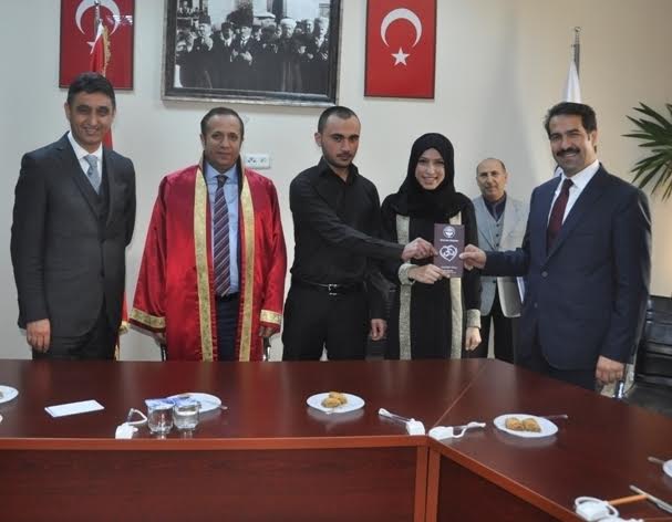 Milletvekili Yaman ve Başkan Toltar birlikte nikah kıydı