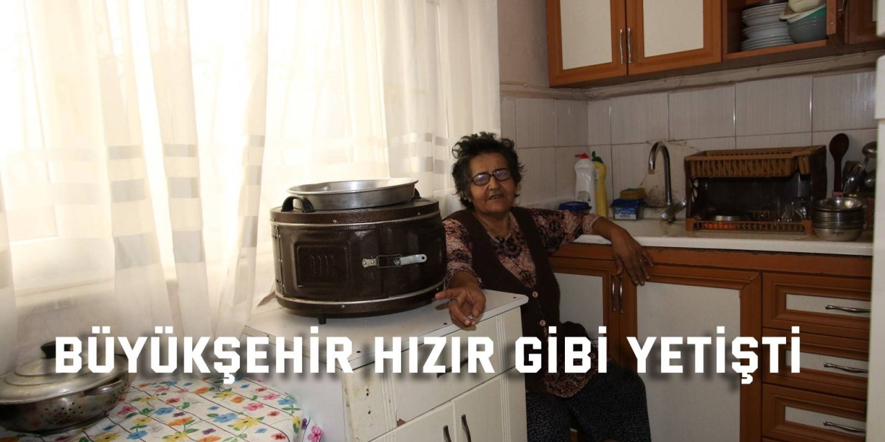 Büyükşehir hızır gibi yetişti