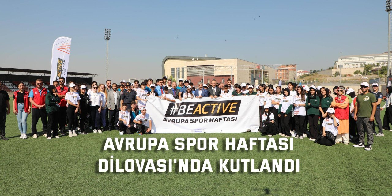 Avrupa Spor Haftası Dilovası'nda Kutlandı