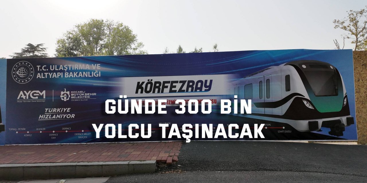 Günde 300 bin  yolcu taşınacak