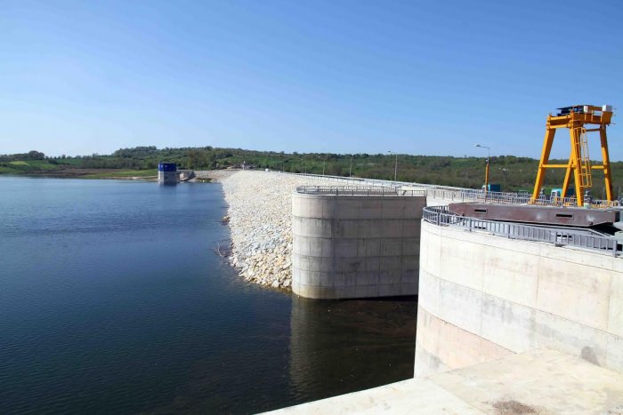 Namazgah barajına HES yapılıyor