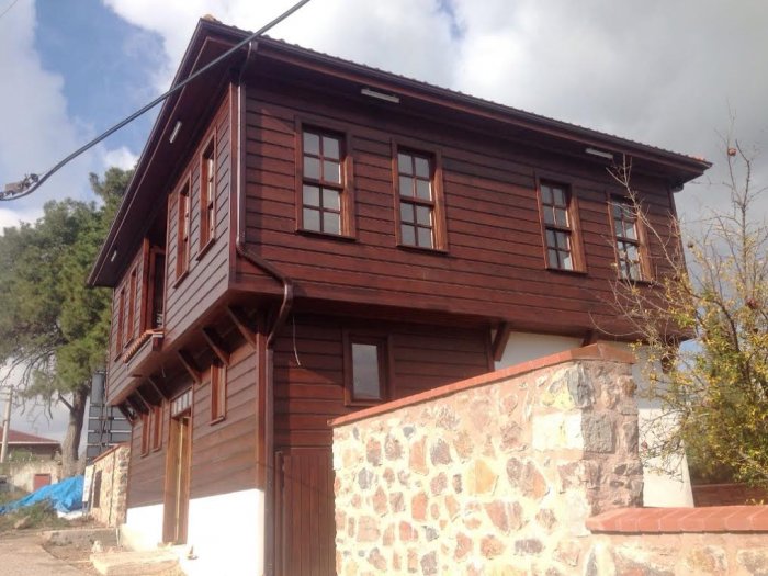 Tarihi Tavşancıl evi şekillenmeye başladı