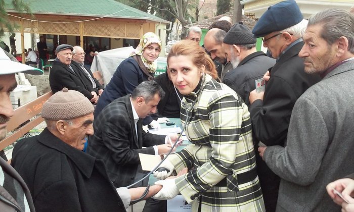 Ücretsiz şeker taraması yapıldı