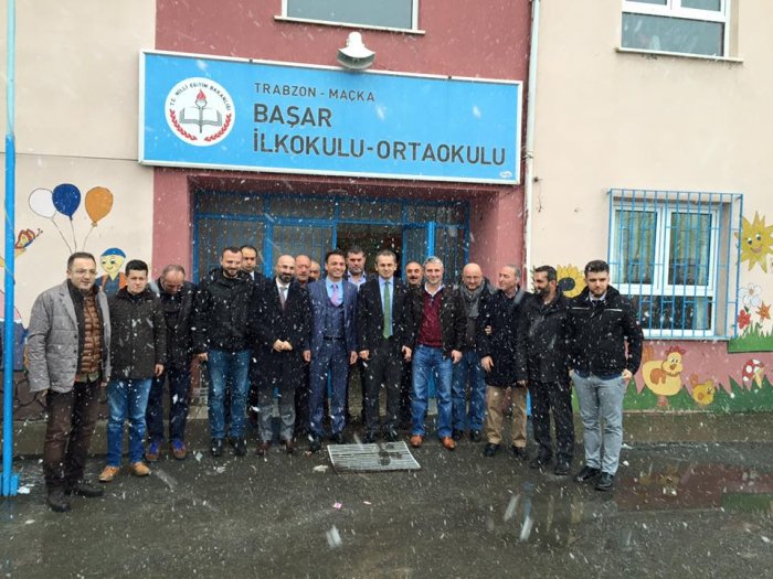 Maçka’ya sevgi götürdüler