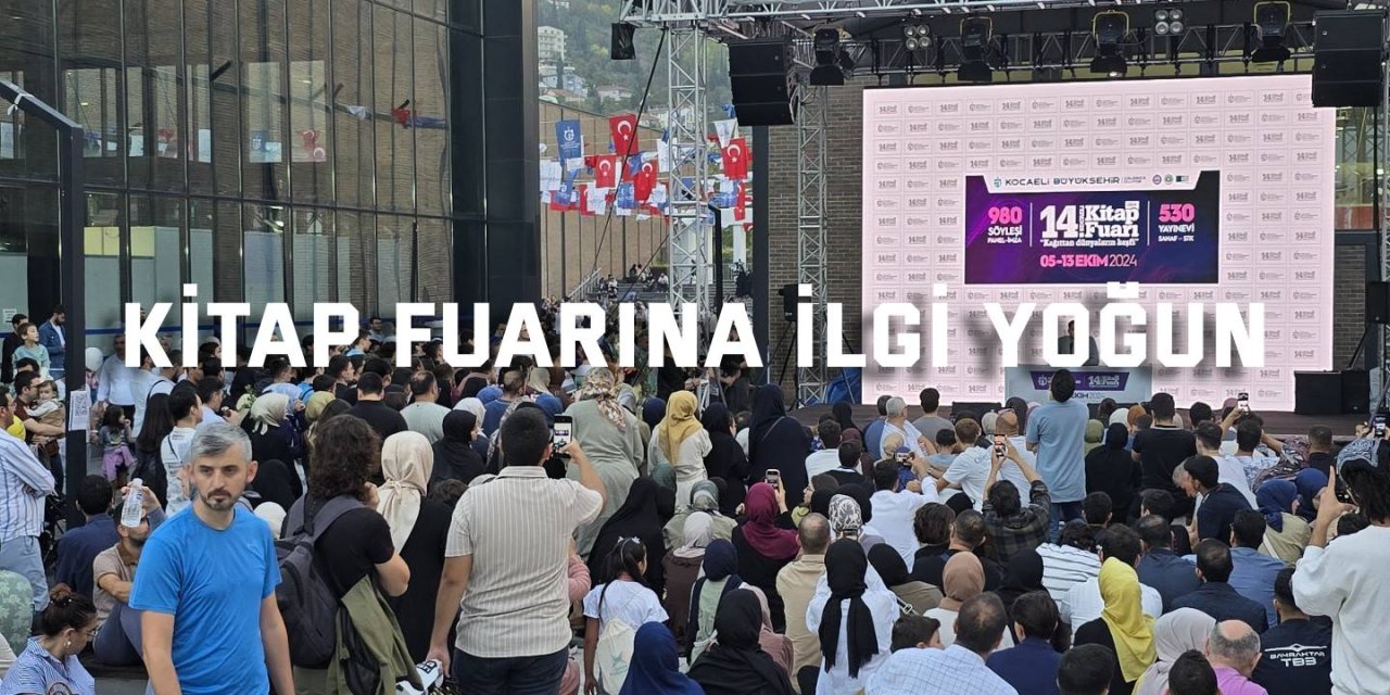 Kitap Fuarına ilgi yoğun