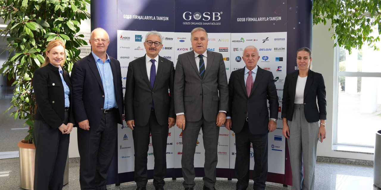 GOSB’u ziyaret ettiler