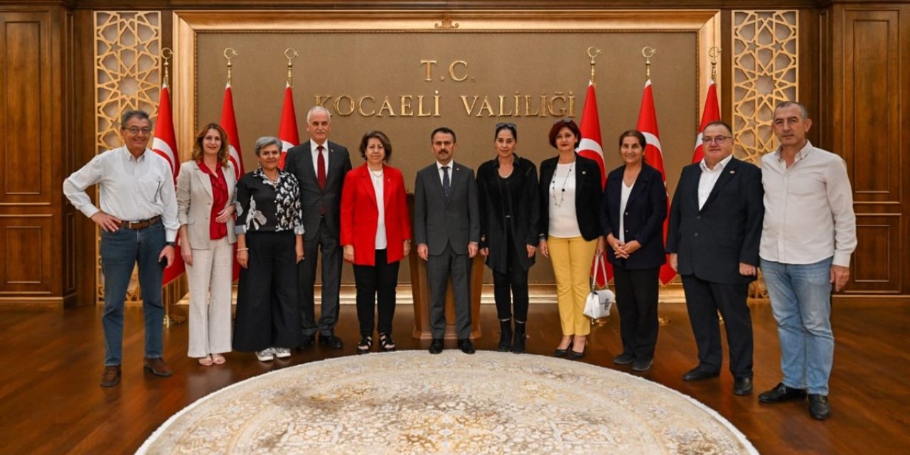 Muhtarlar Derneğinden  Vali Aktaş’a Ziyaret