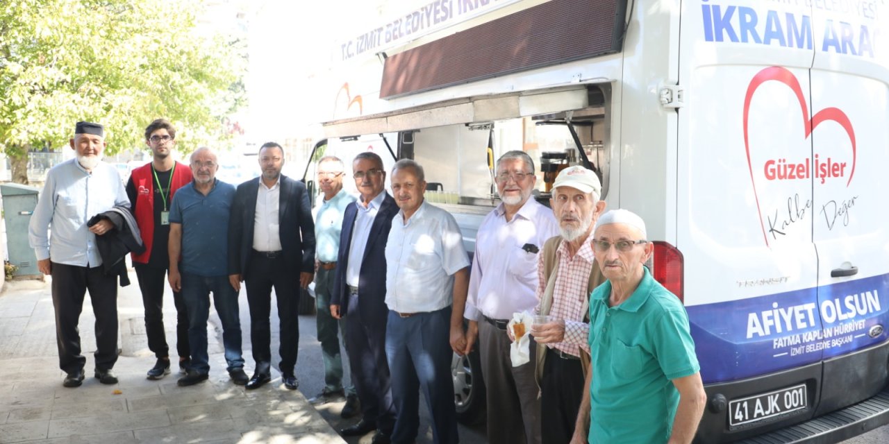 İzmit Belediyesi, İmaret Cami Cemaati ile buluştu