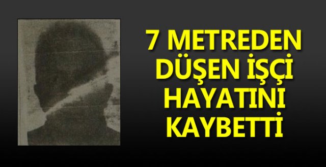 İş kazası yine can aldı!