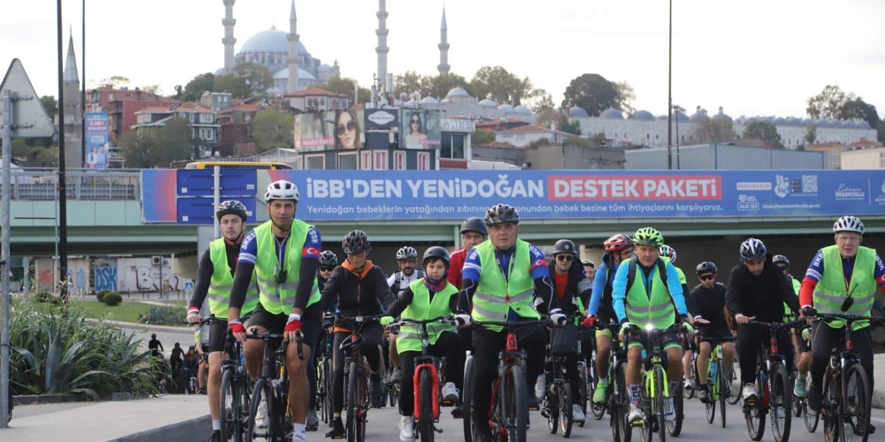 Bisikletliler tarihi yarımada’da pedal çevirdi