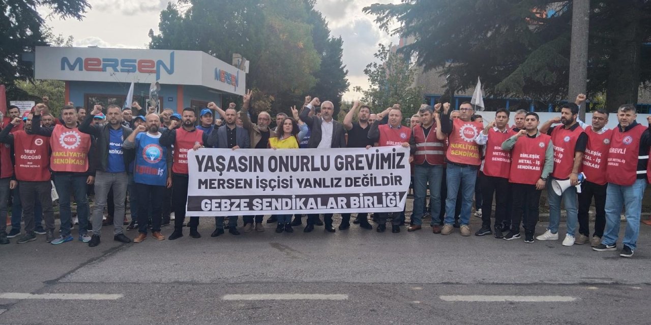 GEBZE SENDİKALAR BİRLİĞİ: Tarkett ve Mersen işçilerine tam destek