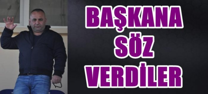 Başkana 3 puan sözü verdiler
