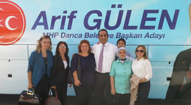 Arif Gülen’in sloganı ‘Gülen Başkan, Mutlu Darıca’